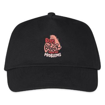 Gymnase de bodybuilders pour entraînement des biceps biceps - Casquette de baseball Enfant - noir - Devant