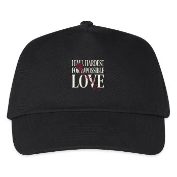 Vampirische Romantische Romantik Goth Dunkle - Kinder Basecap - Schwarz - Vorne