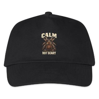 Tarentule Calme Pas Effrayante - Casquette de baseball Enfant - noir - Devant