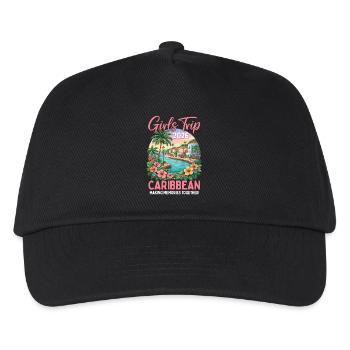 Girls Trip Caribbean 2026 - Kids’ Baseball Cap - black - Front
