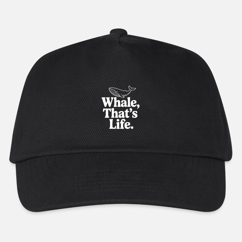 Wal, so ist das Leben. - Kinder Basecap - Schwarz