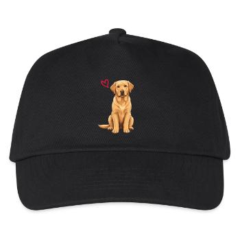 Yellow Labrador Retriever, Yellow Labrador - Kids’ Baseball Cap - black - Front