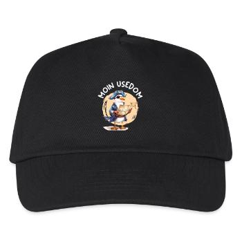 Baltic Sea Holiday MOIN USEDOM Fun - Kids’ Baseball Cap - black - Front