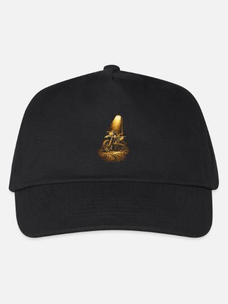 Dirtbike Dirt Bike Motocross - Kids’ Baseball Cap - black
