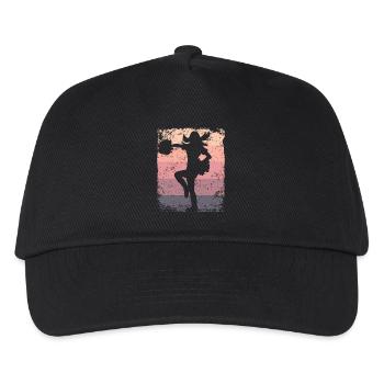 Cheerleader Cheer Mom Cheerleading - Kids’ Baseball Cap - black - Front