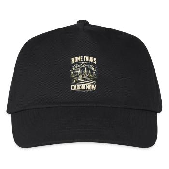 Real Estate Agent Real Estate Agent Home Tours Are My Cardio - Kids’ Baseball Cap - black - Front