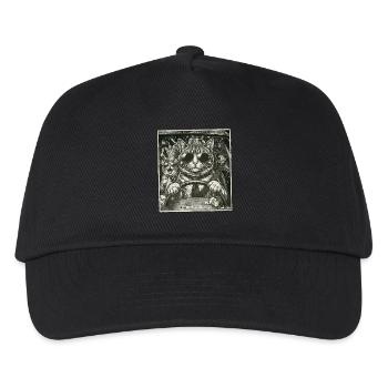 Cat flashed - Kids’ Baseball Cap - black - Front