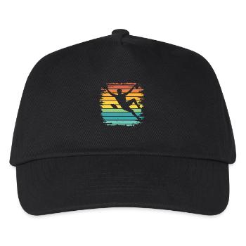 Bloc de bloc de Boulderer - Casquette de baseball Enfant - noir - Devant
