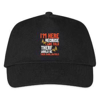  Butterfly Entomology Lover Insect Western Tiger - Kids’ Baseball Cap - black - Front