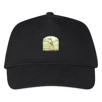 To praise the Lord Christ the Frog - Kids’ Baseball Cap - black - Front