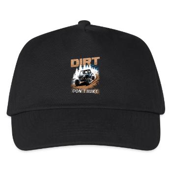 UTV Tout-Terrain 4 Roues Côte à côte - Casquette de baseball Enfant - noir - Devant