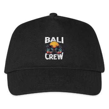 Bali Crew - Kids’ Baseball Cap - black - Front
