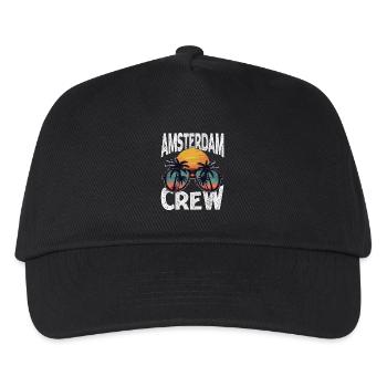 Amsterdam Crew - Kids’ Baseball Cap - black - Front
