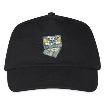 Full Memory - Kids’ Baseball Cap - black - Front