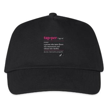 Definition Tap Dancing Tap Dancer Dance - Kids’ Baseball Cap - black - Front