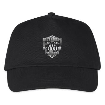 Mai 1981 - Mai 1981 - Kinder Basecap - Schwarz - Vorne