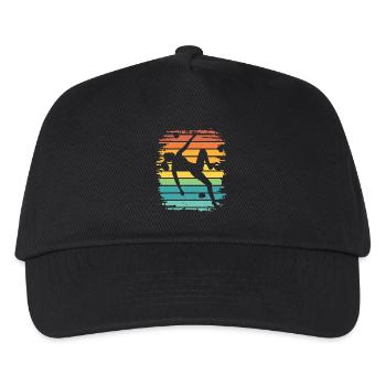 Bloc de bloc de Boulderer - Casquette de baseball Enfant - noir - Devant