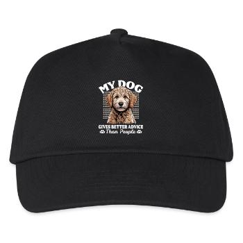 Goldendoodle Dog Breed - Kids’ Baseball Cap - black - Front