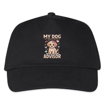 Goldendoodle Dog Breed - Kids’ Baseball Cap - black - Front
