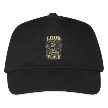 Chansons de chansons de chandaville Sea Salon Loud, Wrong And Proud - Casquette de baseball Enfant - noir - Devant