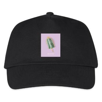 Sweet But Prickly Kaktus Eis Design - Kids’ Baseball Cap - black - Front