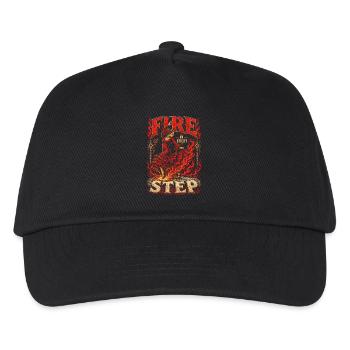 Flamenco Fire In Every Step - Kinder Basecap - Schwarz - Vorne