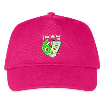 I was 6 Now Im 7 Birthday Shirt Kids 7 Birthday - Casquette de baseball Enfant - fuchsia - Devant
