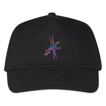 Batteries, batteurs, colorés, enfants, garçons, batteurs - Casquette de baseball Enfant - noir - Devant