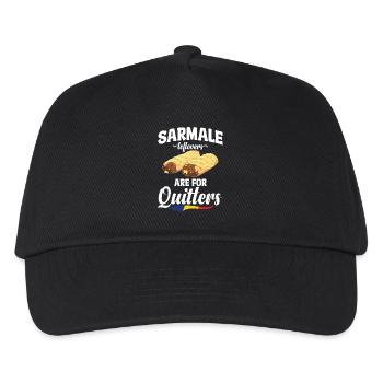 Les restes de Sarmale sont pour les décrocheurs Snack roumain - Casquette de baseball Enfant - noir - Devant