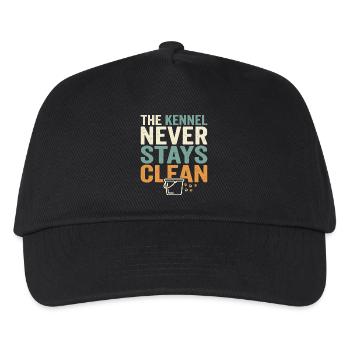 Kennel technician, kennel assistant, animal care - Kids’ Baseball Cap - black - Front