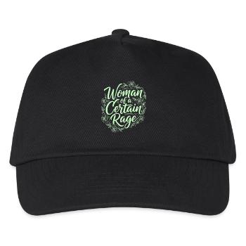 Woman of a Certain Rage Saying - Kids’ Baseball Cap - black - Front