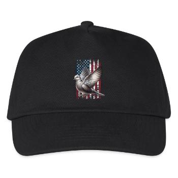 Diamond Dove US Diamanttaube - Casquette de baseball Enfant - noir - Devant