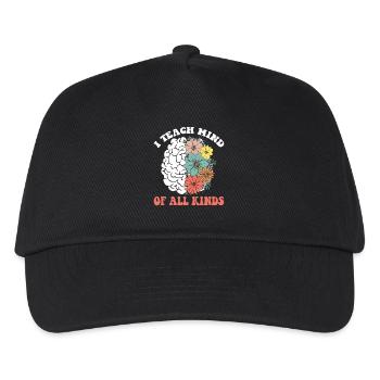 Thriving Brain of Diversity - Kids’ Baseball Cap - black - Front