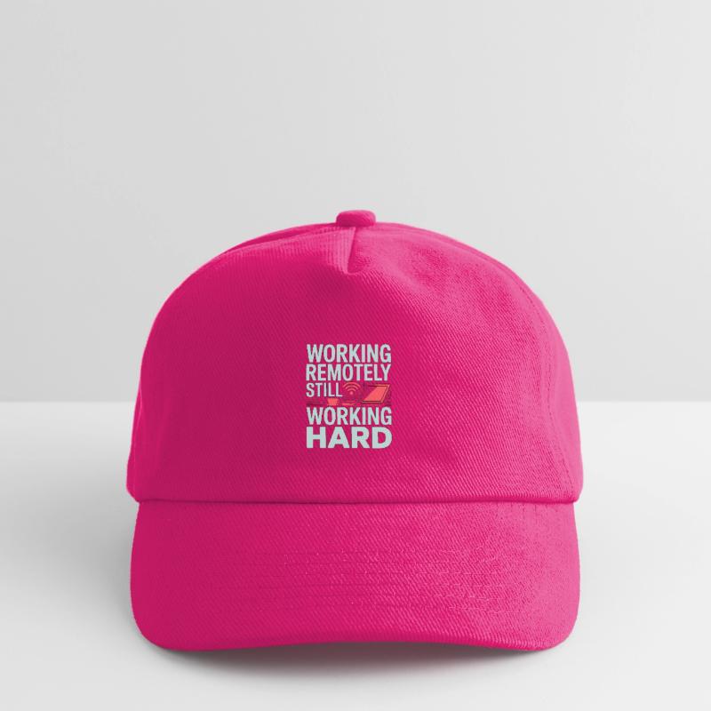Remote Developer Working Remotely Web Programmer Kinder Basecap