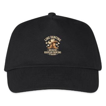 Line Dance Line Dancer Line Dancing Gift - Kids’ Baseball Cap - black - Front