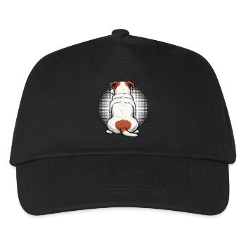 Jack Russel terrier Jacky propriétaire de Jack Russel - Casquette de baseball Enfant - noir - Devant