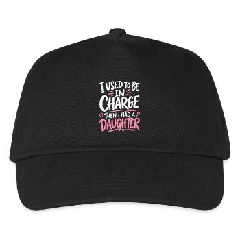 Maternité : de patronne à fille - Casquette de baseball Enfant - noir - Devant