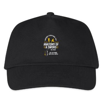 fencing - Kids’ Baseball Cap - black - Front