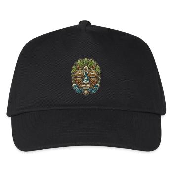 Belize Belizische Wurzel - Kinder Basecap - Schwarz - Vorne