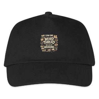 Ein seltsamer Thread | True Crime Forum - Kinder Basecap - Schwarz - Vorne