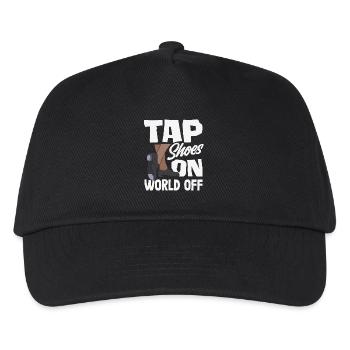 Tap dancers, tap shoes, tap dance - Kids’ Baseball Cap - black - Front