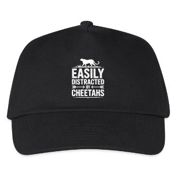 Cheetah Sayings Cheetah Funny Cheetah Gift - Kids’ Baseball Cap - black - Front