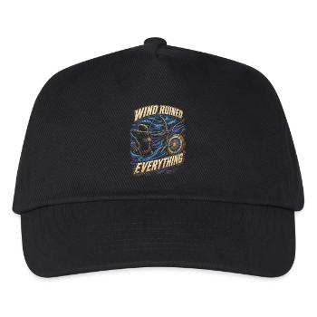 Archer Archer Wind a tout gâché - Casquette de baseball Enfant - noir - Devant