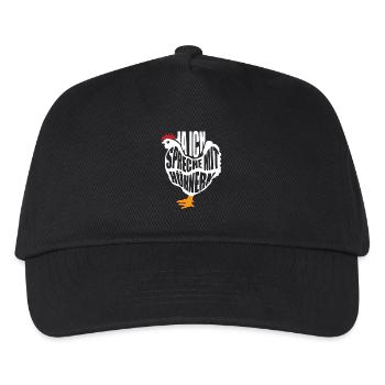 Chicken Whisperer Chicken Chicken Keeper Chickens - Kids’ Baseball Cap - black - Front
