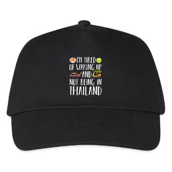 Thailand - Kinder Basecap - Schwarz - Vorne