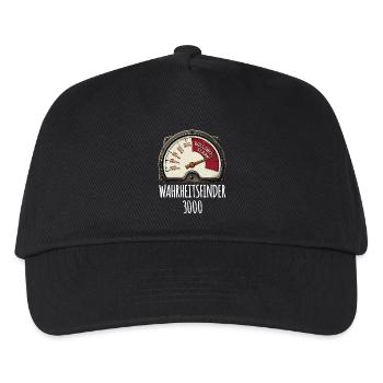 Wahrheit Finder Tacho - Kinder Basecap - Schwarz - Vorne