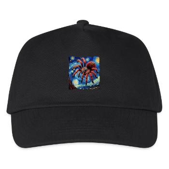 Redknee Tarantula Starry Night - Kids’ Baseball Cap - black - Front