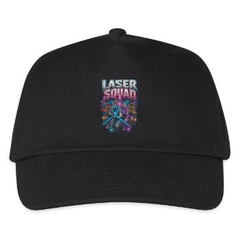 Laser Tag Squad - Kids’ Baseball Cap - black - Front