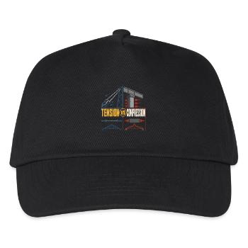 Bridge Engineer Civil Engineering - Kids’ Baseball Cap - black - Front