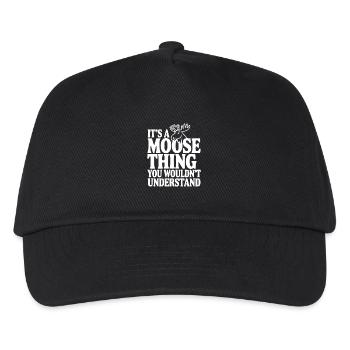 Das ist eine Elch-Sache, die du nicht verstehen würdest - Kinder Basecap - Schwarz - Vorne